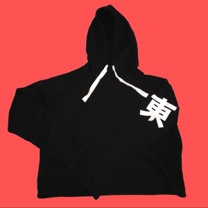 Black comfy hoodie